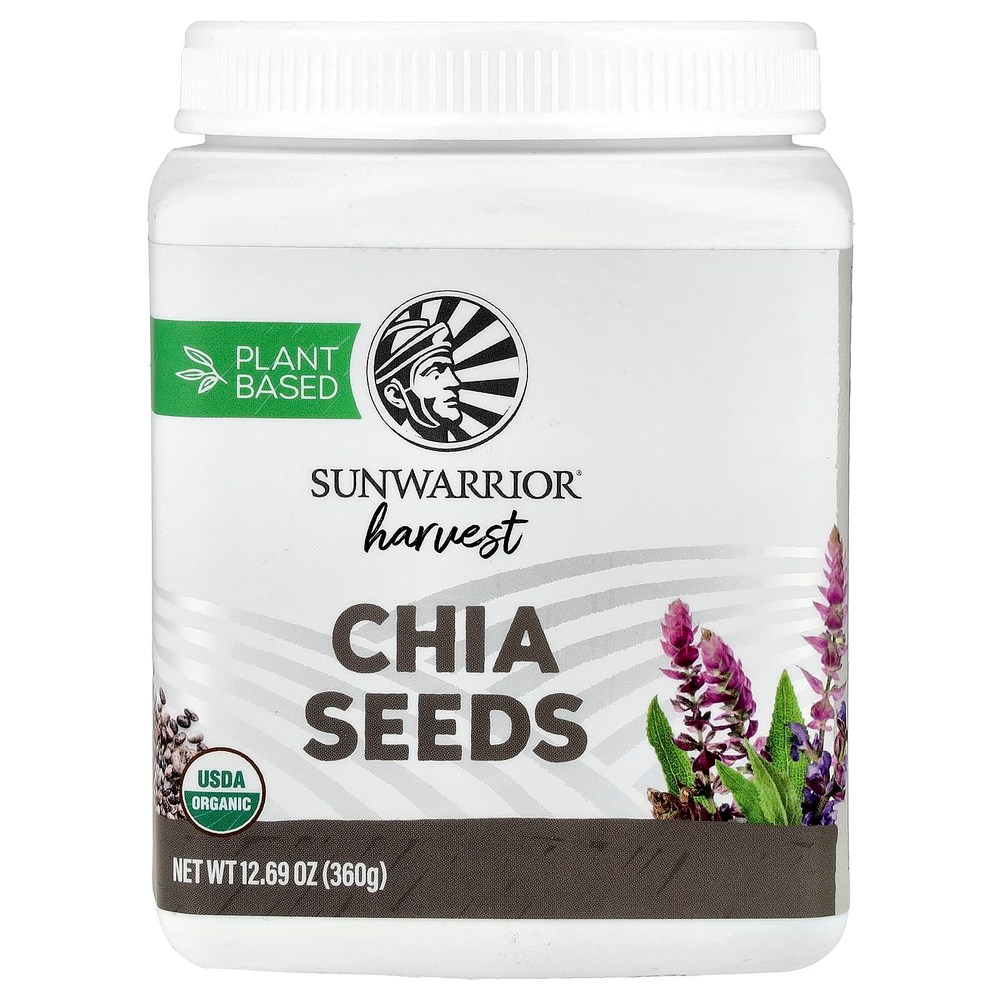 Sunwarrior, Harvest, семена чиа, 360 г (12,69 унции)