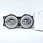 ПТФ - Линзы (LM-2401B), для Citroen, Ford, Mitsubishi, Land Rover, Renault, Suzuki, Daewoo, светодиодные противотуманные фары, линзованные, один режим работы - белый (2 шт. / комплект)