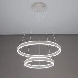 Citilux Дуэт CL719640 LED Люстра подвесная с пультом Белая