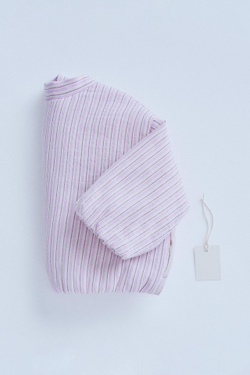 ZARA TIMELESZ - КУРТКА В ПОЛОСКУ С РЕЛЬЕФНЫМ УЗОРОМ, СИРЕНЕВЫЙ