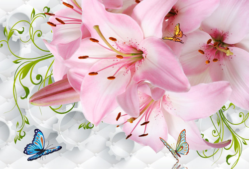 Дизайнерские №594 Фотообои и Фрески