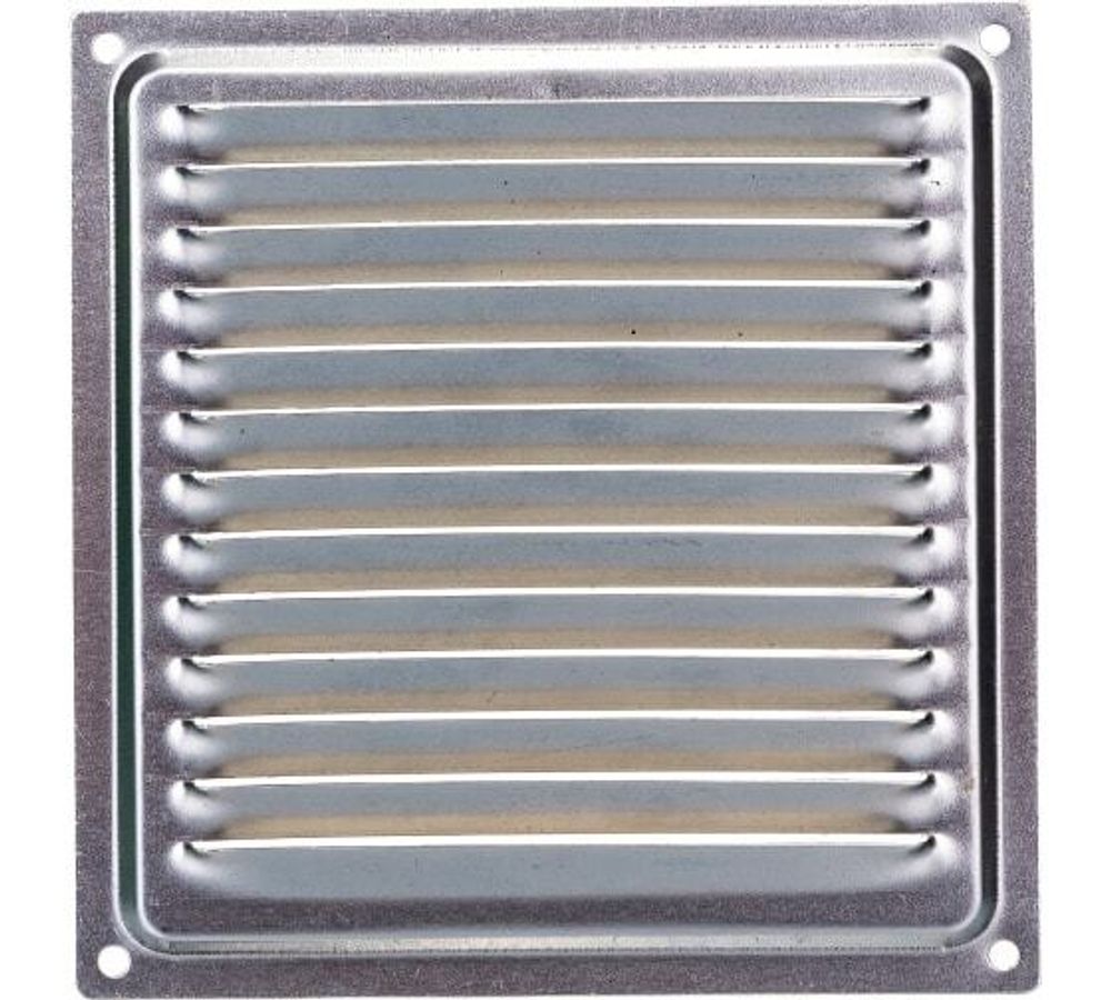 Решетка вентиляционная металл. с сеткой 150х150 некраш ВРС