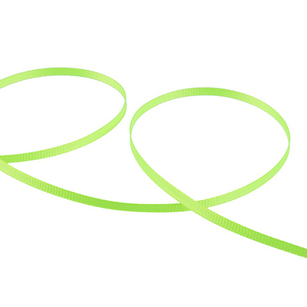 "Gamma" репсовая лента GR-03 3 мм №013 лайм