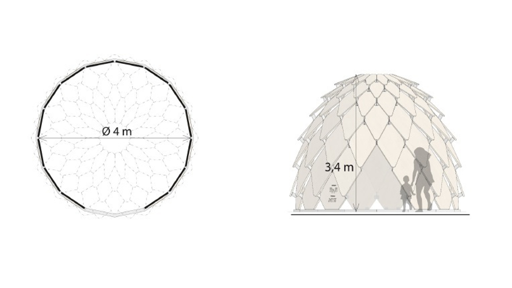 Pinecone  павильон парковый