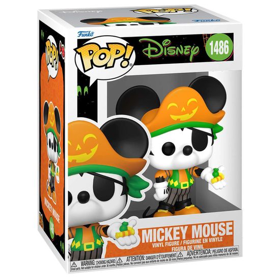 Фигурка Funko POP! Disney Halloween Pirate Mickey Mouse (1486) 79904 / Фигурка Фанко ПОП! по мотивам вселенной "Дисней", Микки Маус