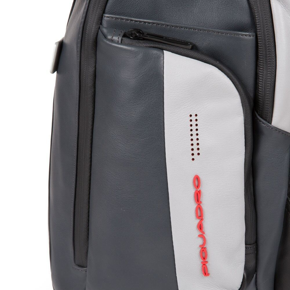 Рюкзак Piquadro Urban CA5543UB00/GRN серый/черный натур.кожа
