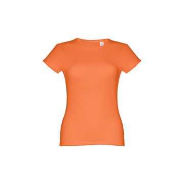 THC SOFIA. Женская хлопковая футболка с поясом