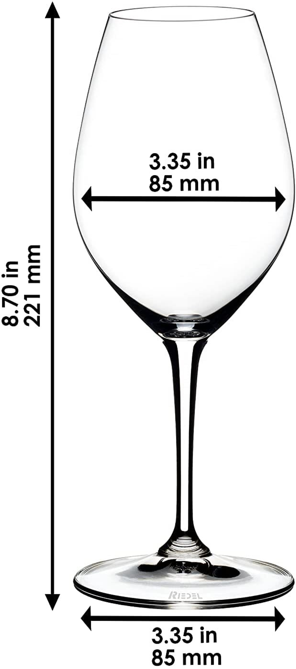 Набор из 4-х бокалов для шампанского Champagne 445 мл Vinum Riedel