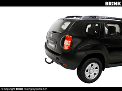 Фаркоп Brink (Thule) 586400 для Renault Duster (2010 - 2015)(паспорт и сертификат в комплекте)(без электрики)