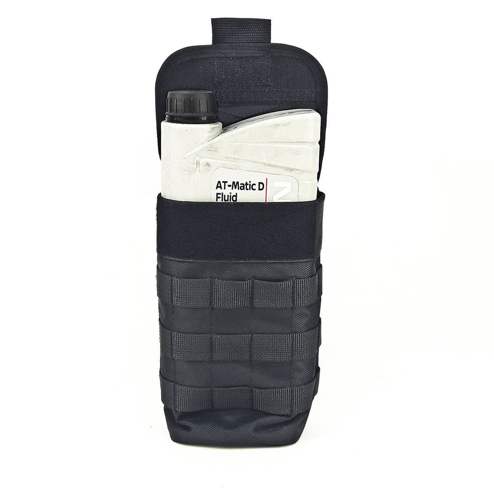 Подсумок универсальный MOLLE 14х24х7см с клапаном на липучке - 4х5