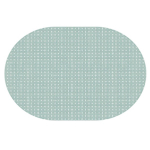 Сервировочная салфетка овальная 45х32 см Минт