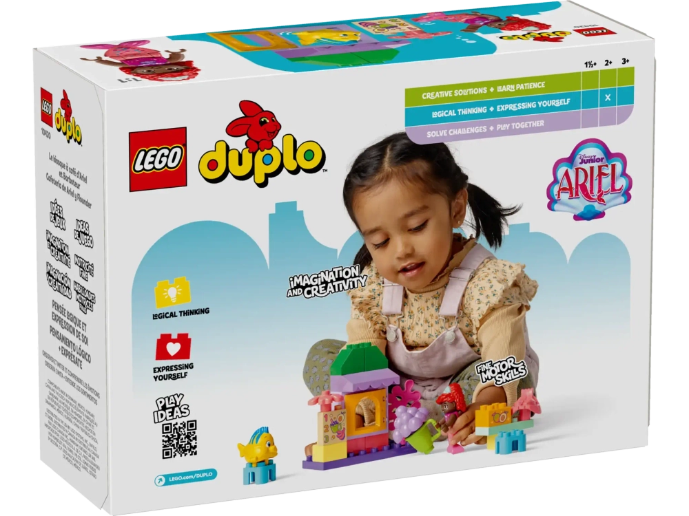 Конструктор LEGO Disney 10420 Киоск Ариэля и Флаундера в кафе