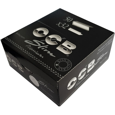 Бумага для сигарет блок "OCB" Premium Slim 32л*50шт