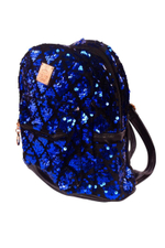 Рюкзак с пайетками с рисунком,"Шишка" микс,23*24 см