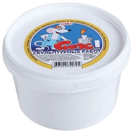 Гипс скульптурный, 450гр., белый Lori