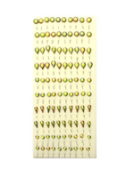 Мормышка металлическая с фосфорной каплей №30 крючок №10