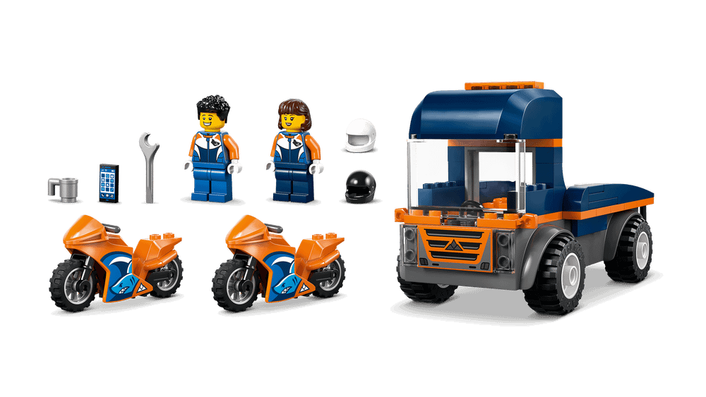 Конструктор LEGO City 60491 Motorcycle Transporter
