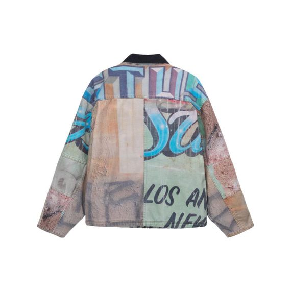 Stussy Shop Jacket Alfonso Canvas Multi