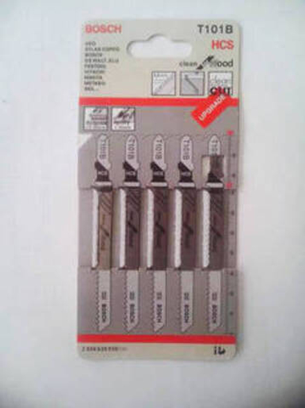 Пилки BOSCH на электрический лобзик Т318 A (5шт/уп).