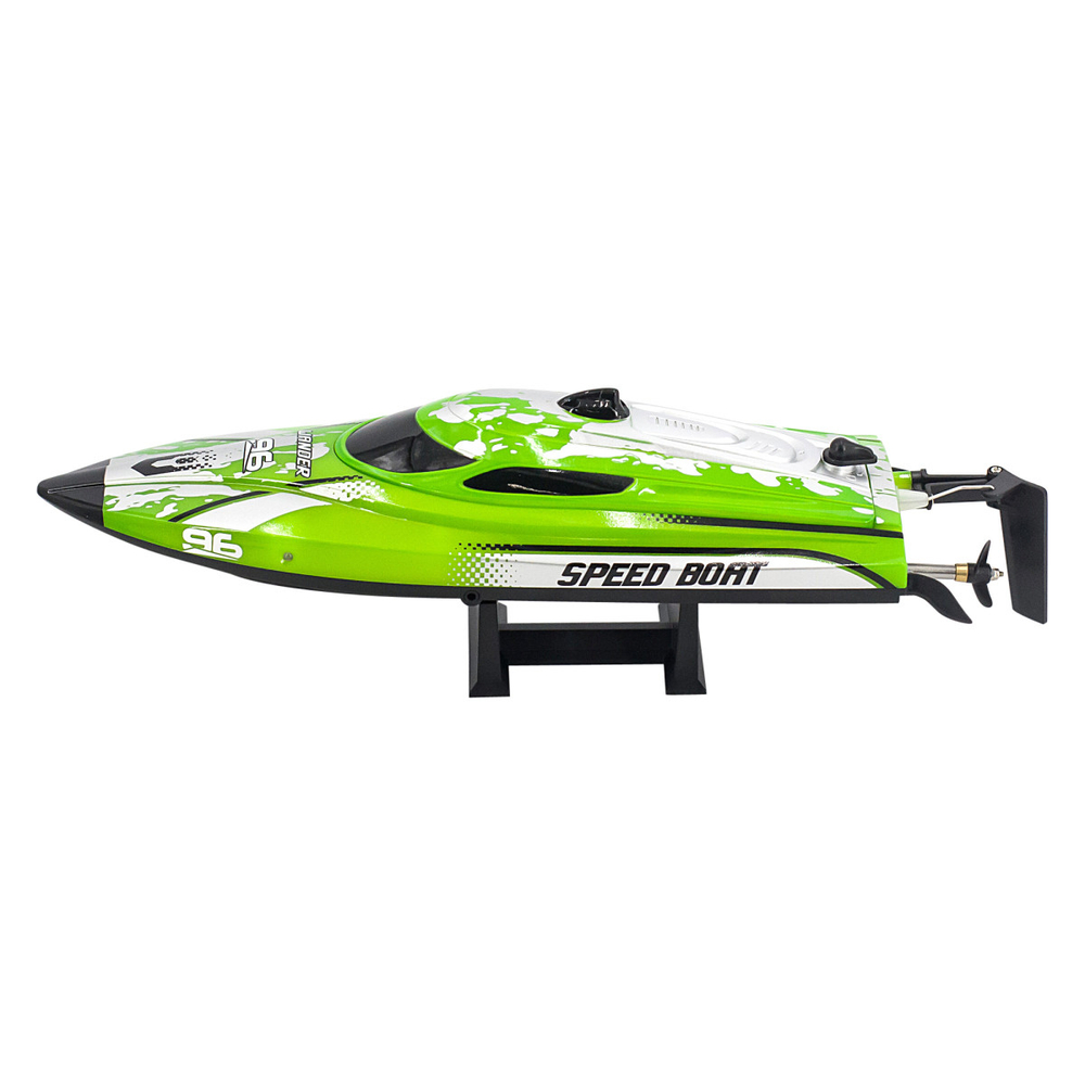 Радиоуправляемый катер Wander (30 см, LED, 25 км/ч) - HJ820-GREEN