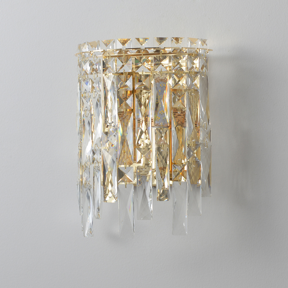 Бра Crystal Lux ABRIL AP2 GOLD