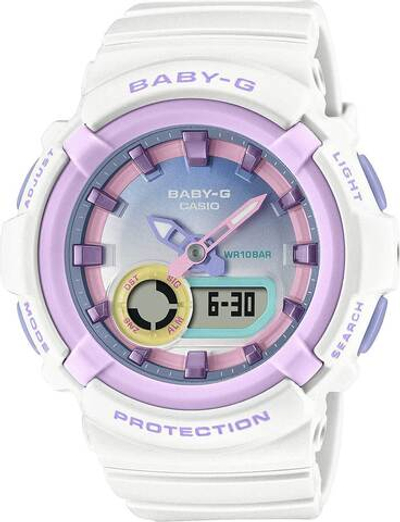 Японские наручные часы Casio Baby-G BGA-280PM-7A с хронографом