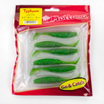 Виброхвост Mottomo Typhoon (85мм, 4гр), 6шт/уп