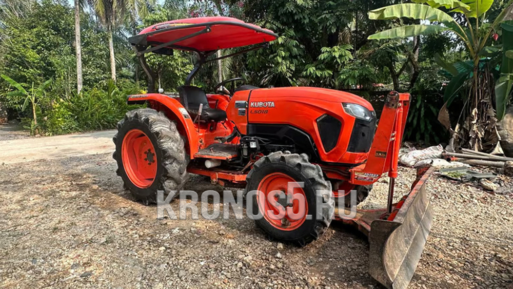 Трактор Kubota | Кубота L5018 8+8 (Kubota India) STD agri 8,00-18 / 13,6-26 (с ПСМ)