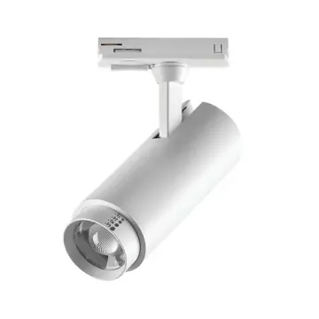 Светильник светодиодный трековый профессиональный с выбором мощности, цветовой температуры и угла освещения д/трековых систем 5 / 9 / 13W 3000-6000K 218016 белый BARRA Fuoco P+CCT Lightstar