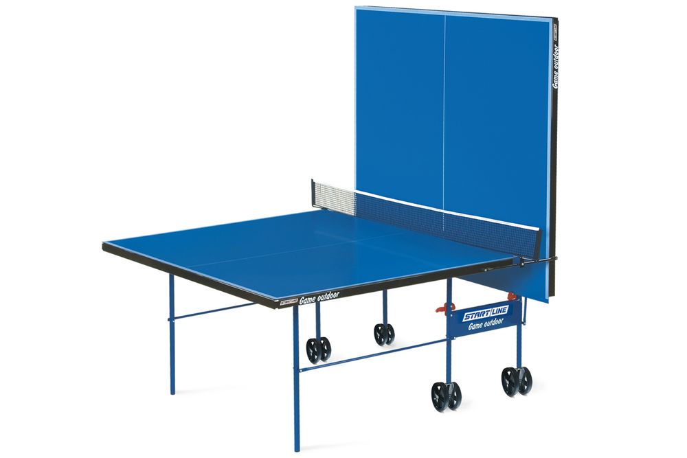 Стол теннисный Game Всепогодный с сеткой Синий