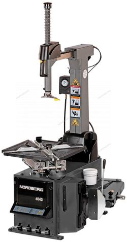 NORDBERG (4642G) Станок шиномонтажный автомат, двухскоростной, стол с накладками, 380 В, серый
