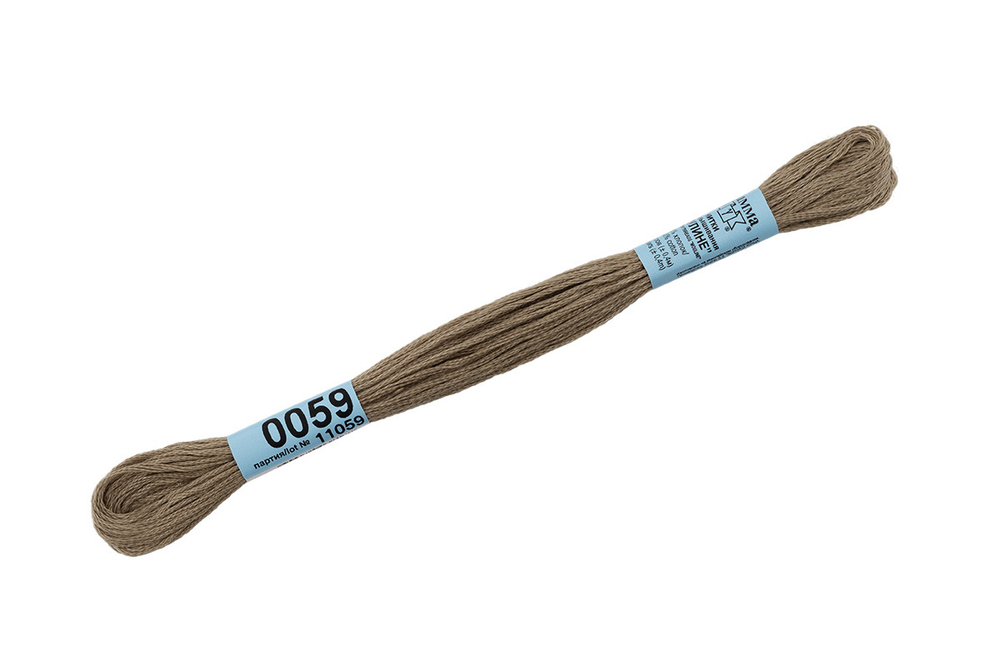 Мулине "Gamma" , 100% хлопок, 8 м, №0059