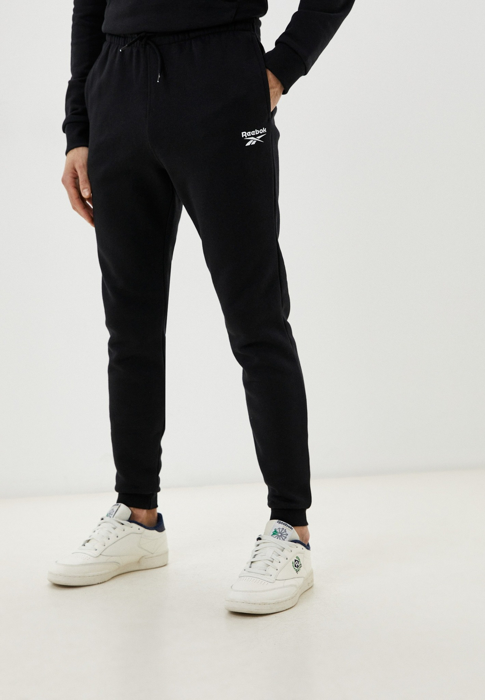 Брюки спортивные мужские REEBOK RI FT LEFT LEG JOGGER