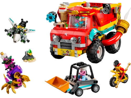 Конструктор LEGO Monkie Kid 80055 Мощный грузовик команды Monkie Kid