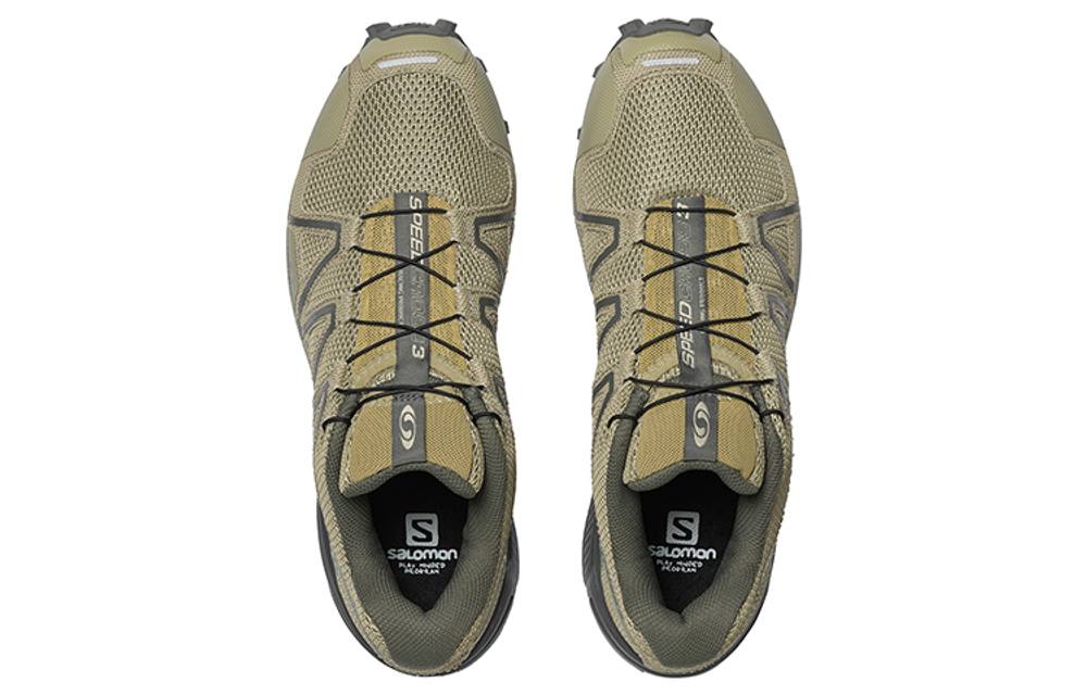 SALOMON Salomon Speedcross 3 non-slip low-cut outdoor functional shoes for men and women the same green