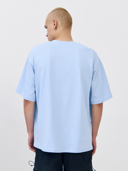 Футболка плотная (голубой)