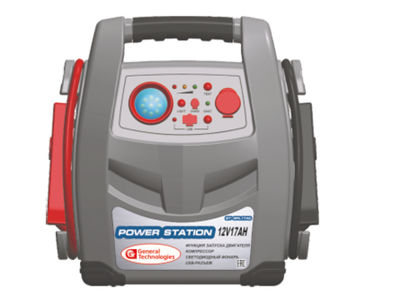 Пусковое устройство General Technologies GT-SPL17AC 17Ач Компрессор/USB/фонарь