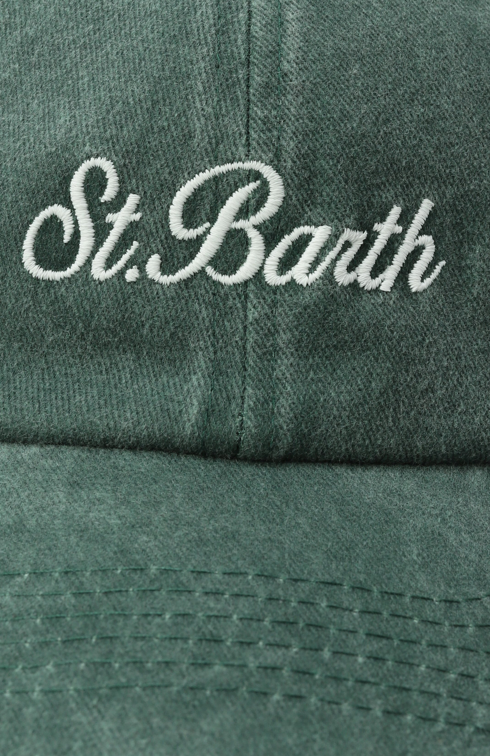 Кепка MC Saint Barth Davis denim зеленый