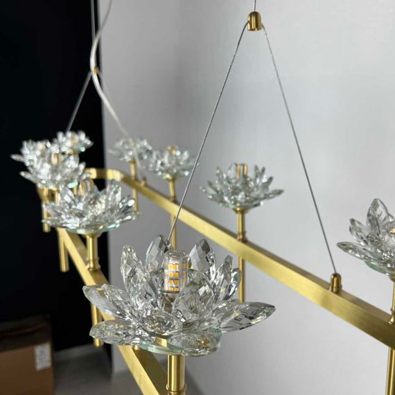 Подвесная люстра Imperium Loft Lotos Long 177885-26