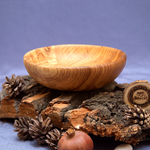 Деревянная тарелка Art of Siberia из цельного куска древесины сибирского вяза, 19,5 см. T70