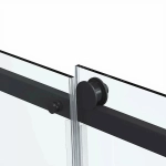 Душевой уголок Vincea Como Soft VSR-1CS1014CLB 140x100 стекло прозрачное/профиль черный