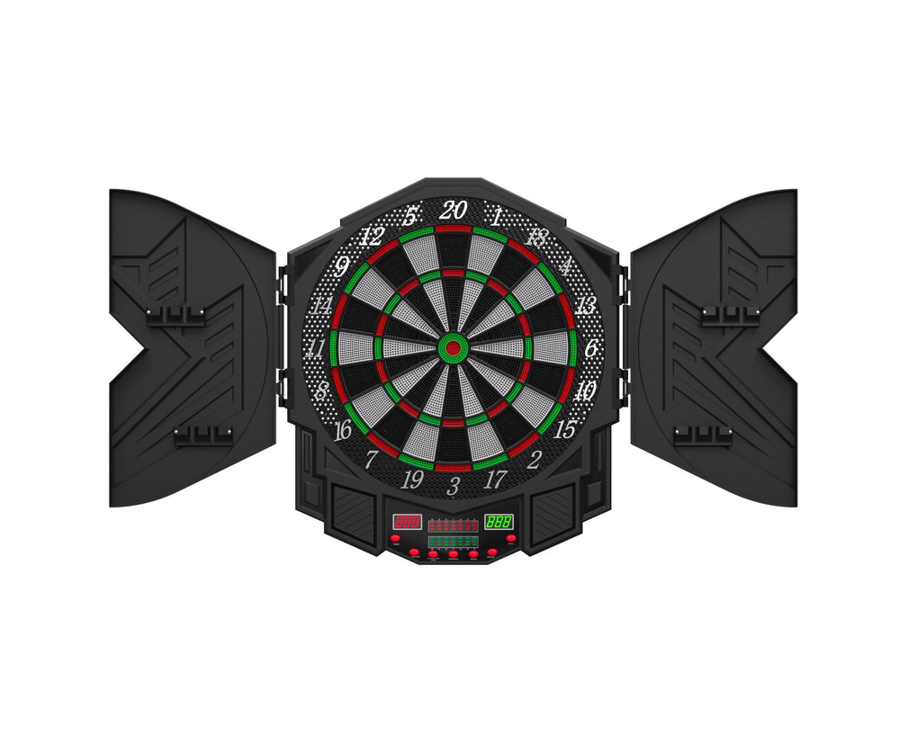 Электронный дартс DFC DARKBOARD, 12 дротиков