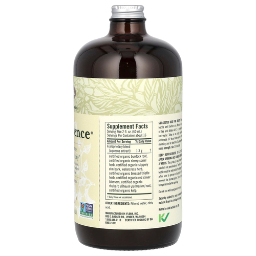 Flora, Flor-Essence, чай для детоксикации, 946 мл (32 жидк. унции)