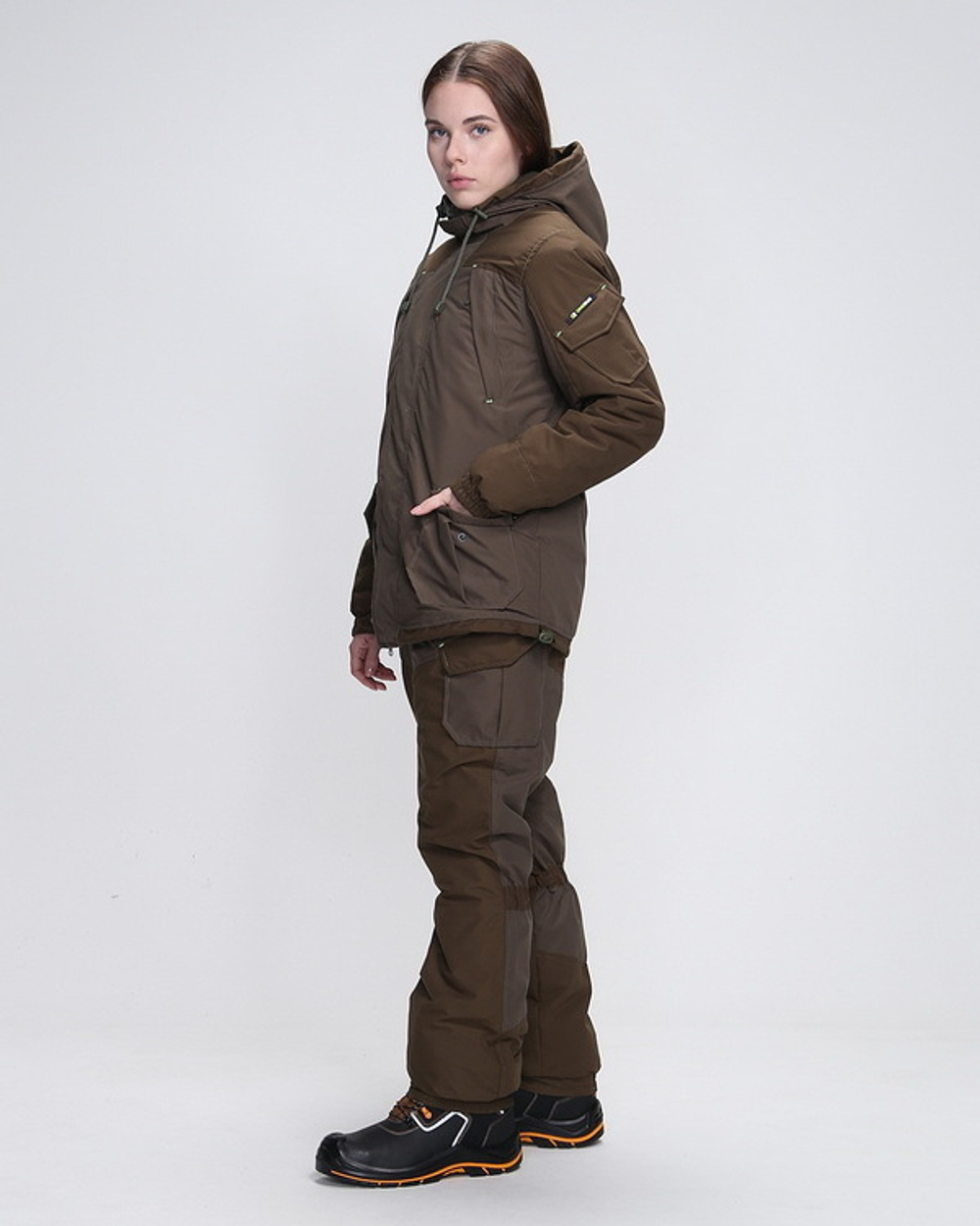Зимний женский костюм Onerus Горный -15 (Канада, флис) Бежевый
