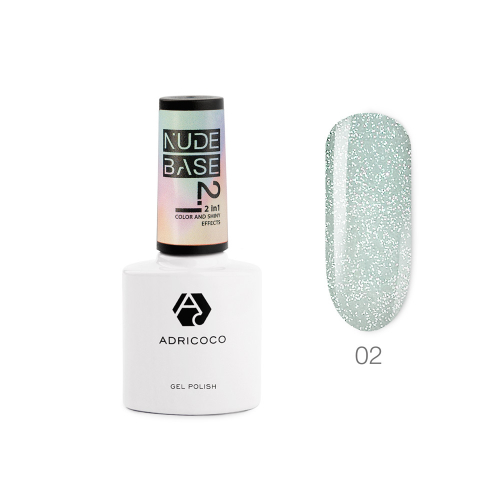 База Nude 2 in 1 №2 ADRICOCO, 8 мл