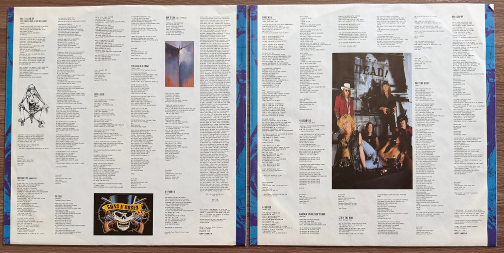 Guns N' Roses - Use Your Illusion II 2LP (Европа 1991г.)