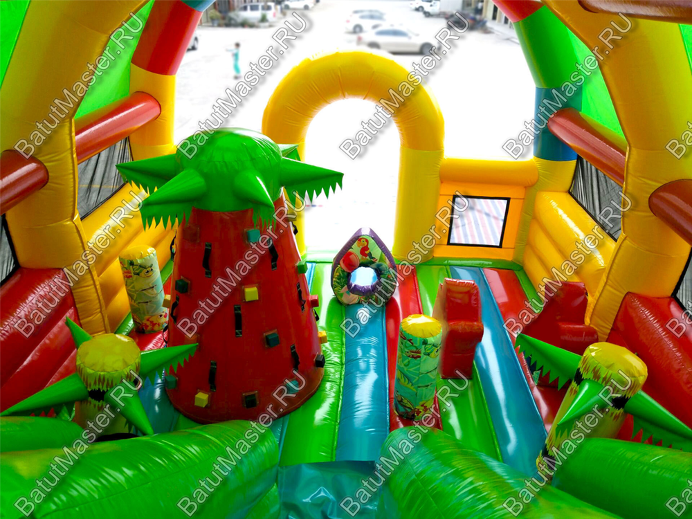 Коммерческий надувной батут "Русалочки" 8*6*5 м