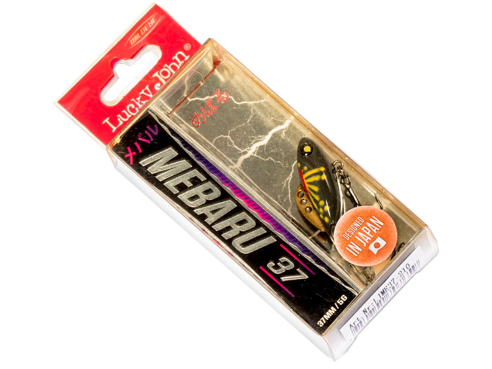 Балансир Lucky John Mebaru 37 мм, цвет 210