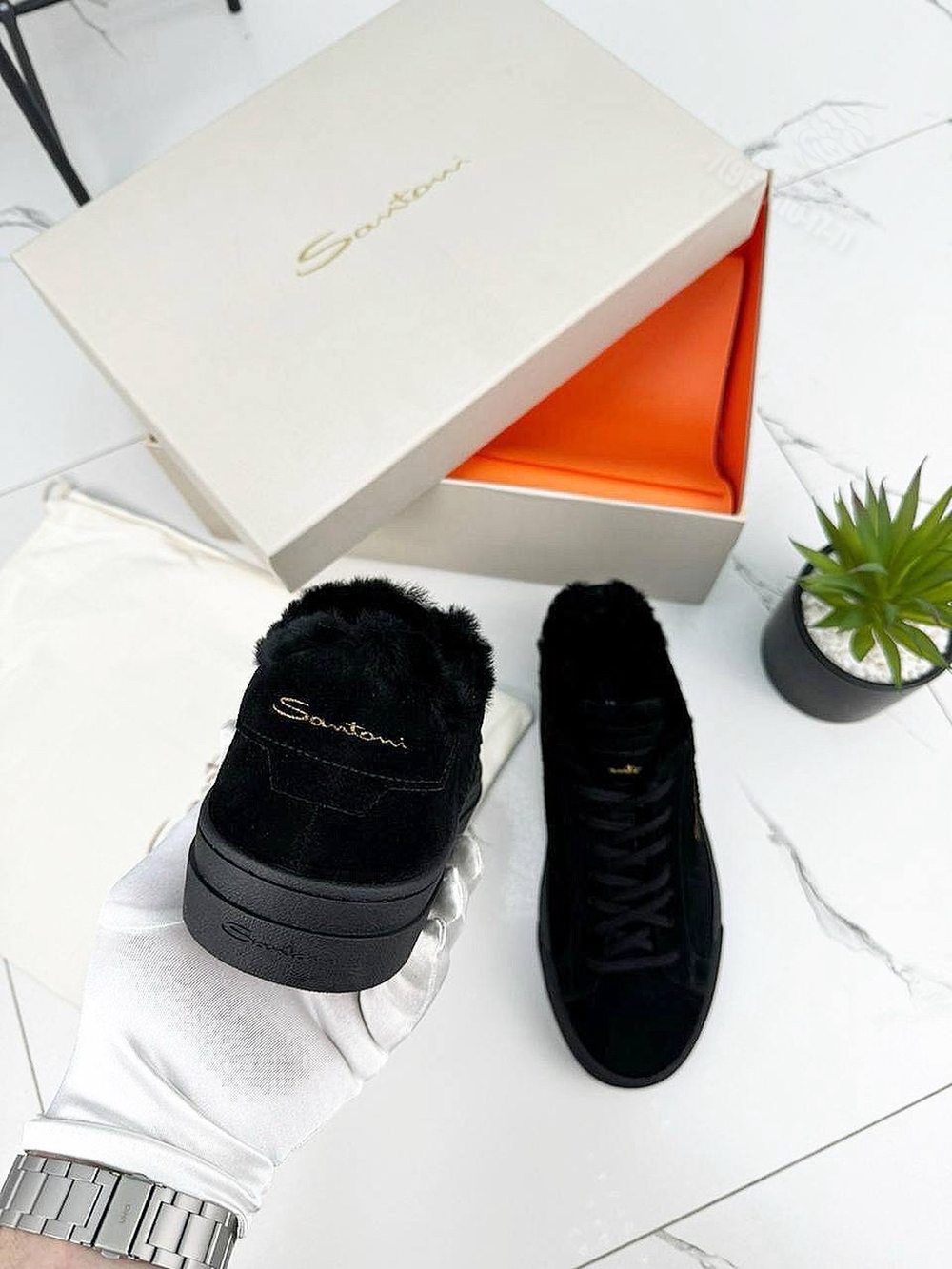 Кеды Santoni