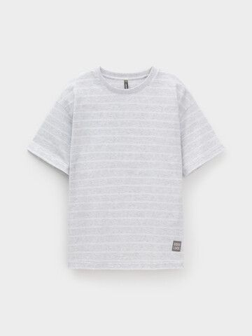 фуфайка  для мальчика  КР 302912/св.серый меланж,полоска к634